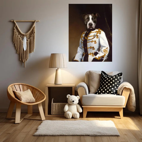 Tableau Animaux Portrait Personnalisé Renaissance Kornet Raevsky
