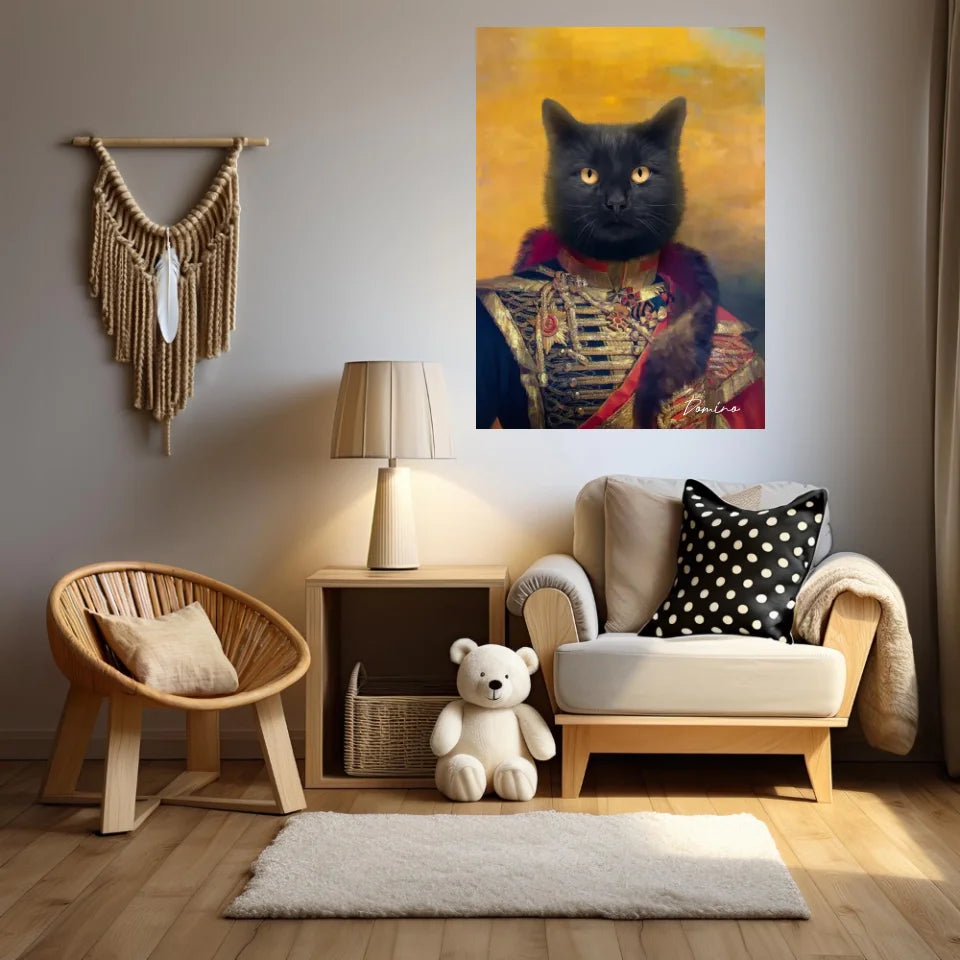 Tableau Animaux Portrait Personnalisé Renaissance Mihail Mezencev