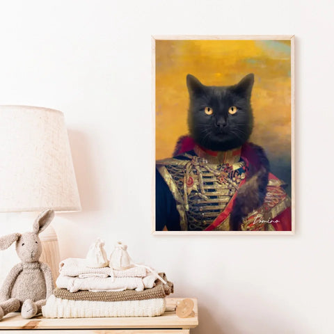 Tableau Animaux Portrait Personnalisé Renaissance Mihail Mezencev