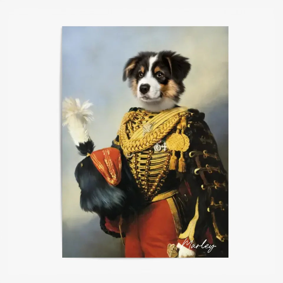 Tableau Animaux Portrait Personnalisé Renaissance Édouard François André