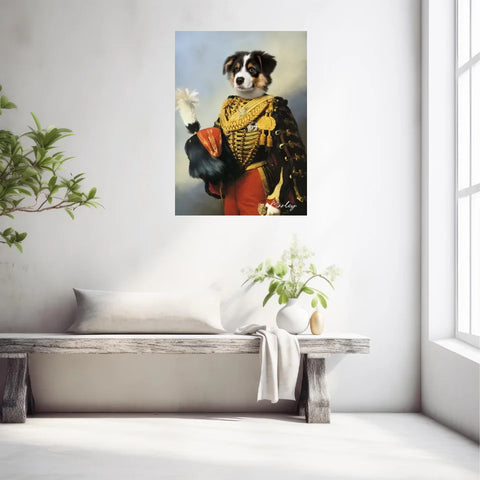 Tableau Animaux Portrait Personnalisé Renaissance Édouard François André