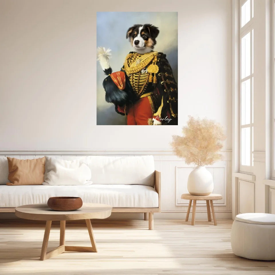 Tableau Animaux Portrait Personnalisé Renaissance Édouard François André