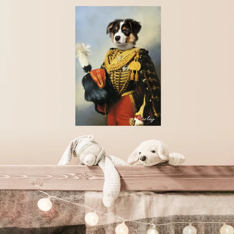 Tableau Animaux Portrait Personnalisé Renaissance Édouard François André