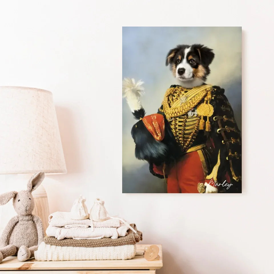Tableau Animaux Portrait Personnalisé Renaissance Édouard François André