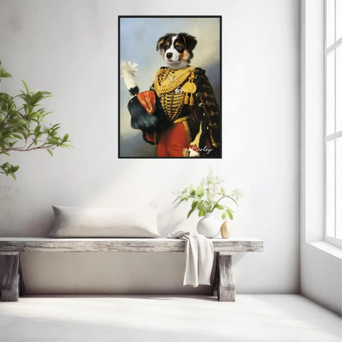 Tableau Animaux Portrait Personnalisé Renaissance Édouard François André