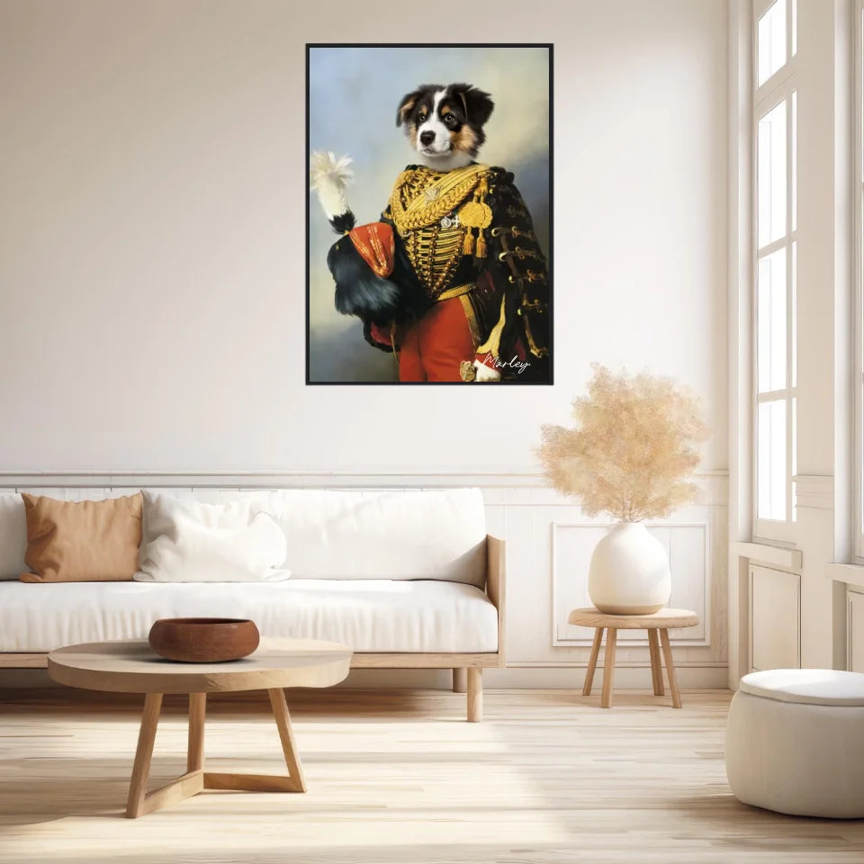 Tableau Animaux Portrait Personnalisé Renaissance Édouard François André