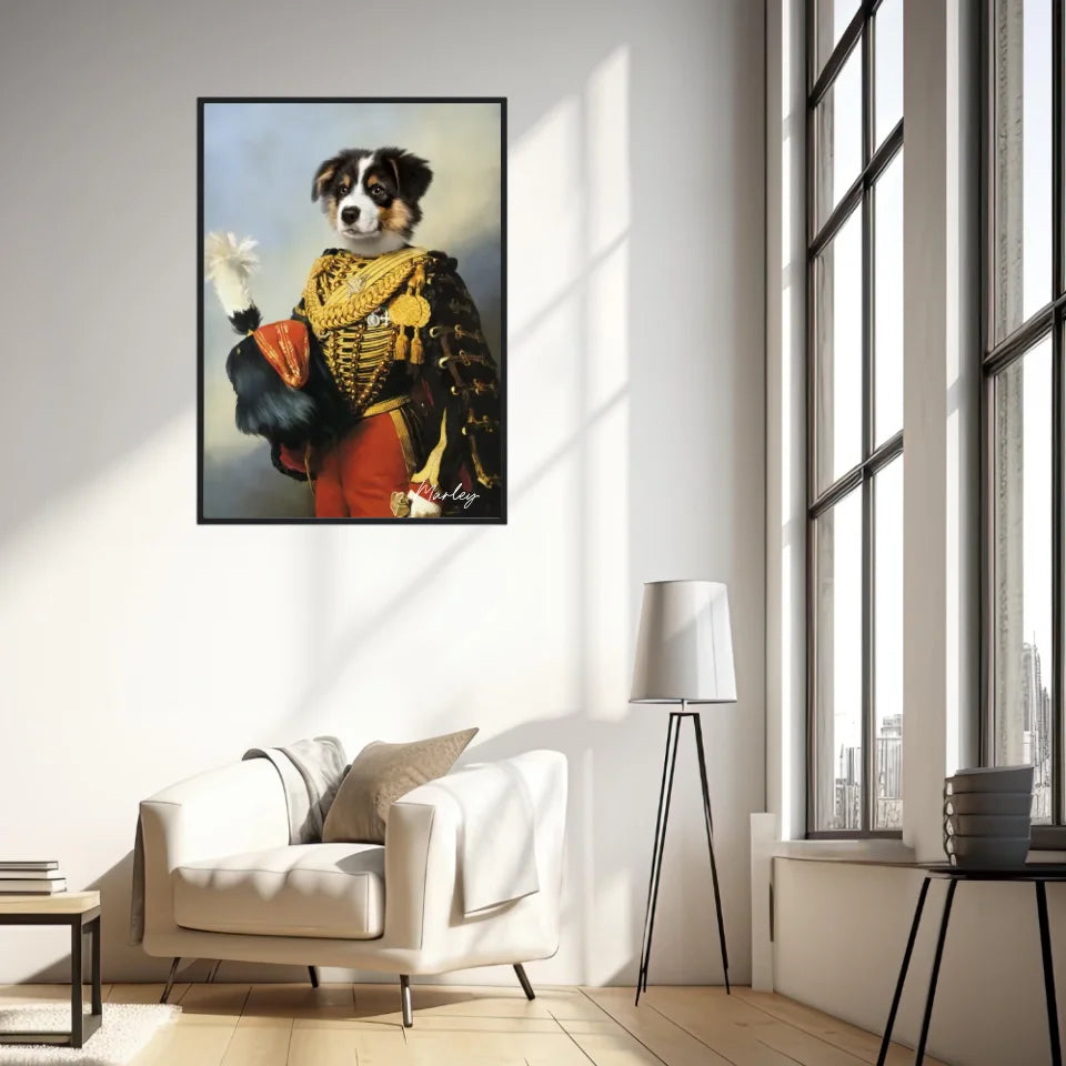 Tableau Animaux Portrait Personnalisé Renaissance Édouard François André
