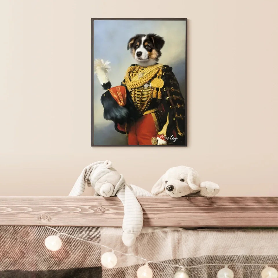Tableau Animaux Portrait Personnalisé Renaissance Édouard François André