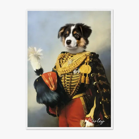 Tableau Animaux Portrait Personnalisé Renaissance Édouard François André