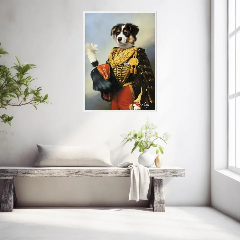 Tableau Animaux Portrait Personnalisé Renaissance Édouard François André
