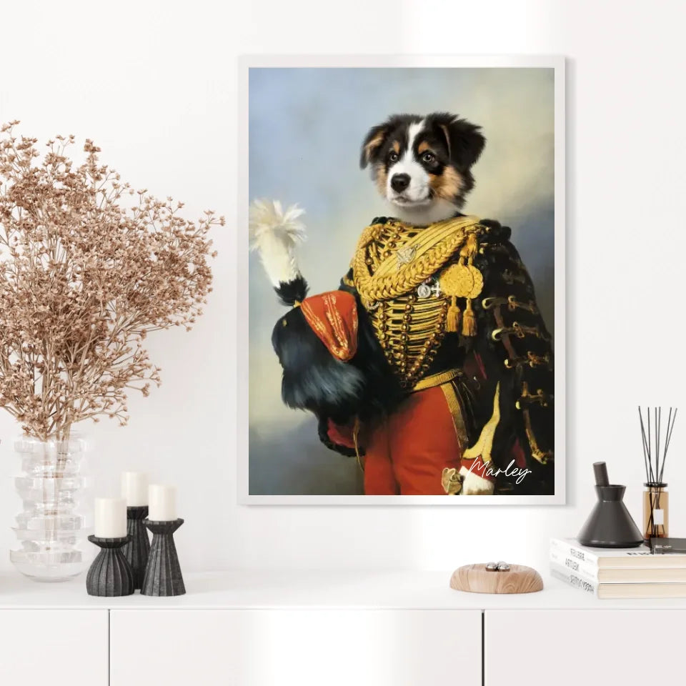 Tableau Animaux Portrait Personnalisé Renaissance Édouard François André