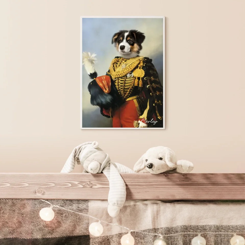 Tableau Animaux Portrait Personnalisé Renaissance Édouard François André