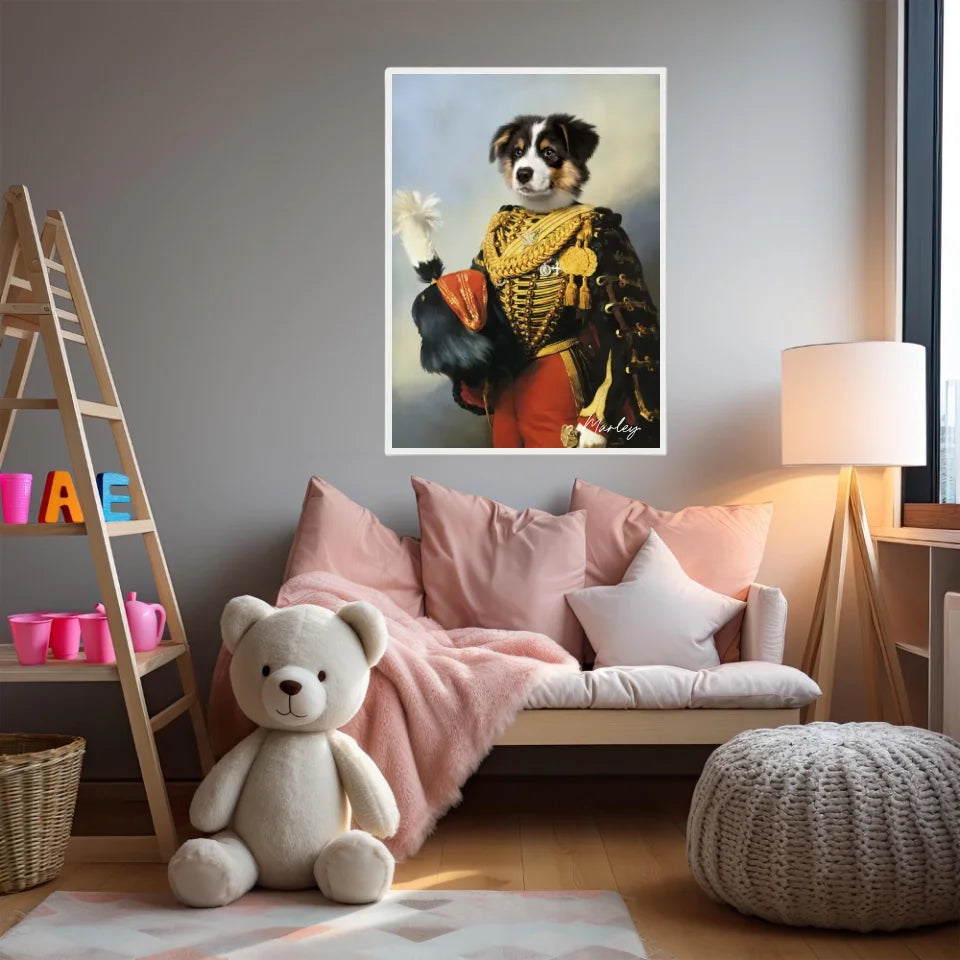 Tableau Animaux Portrait Personnalisé Renaissance Édouard François André
