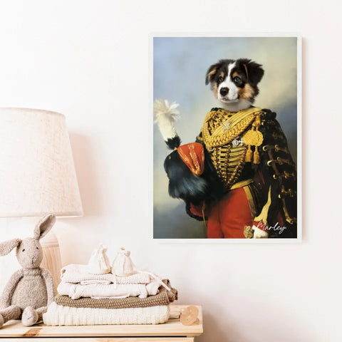 Tableau Animaux Portrait Personnalisé Renaissance Édouard François André