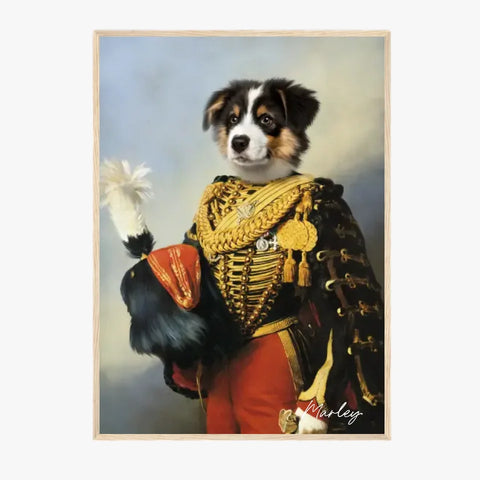 Tableau Animaux Portrait Personnalisé Renaissance Édouard François André