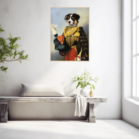 Tableau Animaux Portrait Personnalisé Renaissance Édouard François André