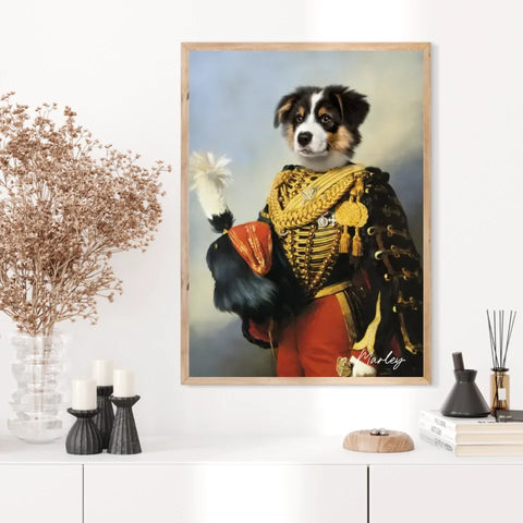 Tableau Animaux Portrait Personnalisé Renaissance Édouard François André