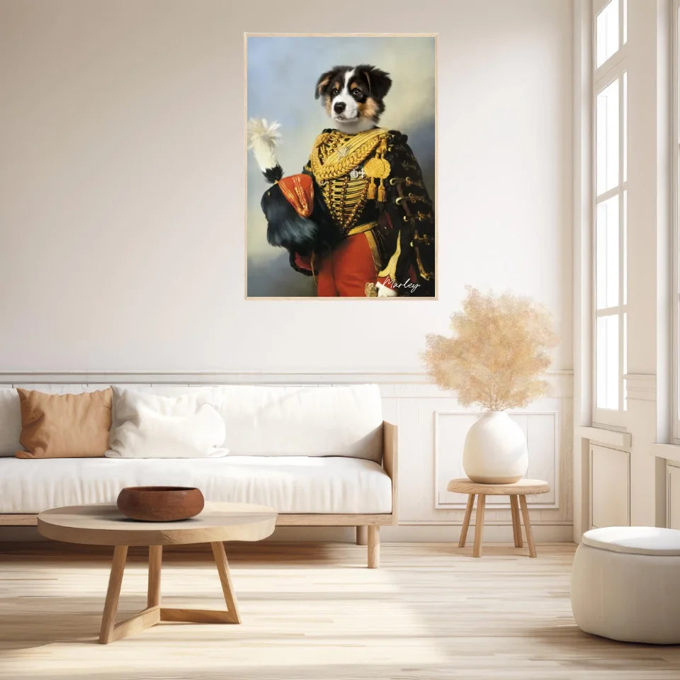 Tableau Animaux Portrait Personnalisé Renaissance Édouard François André