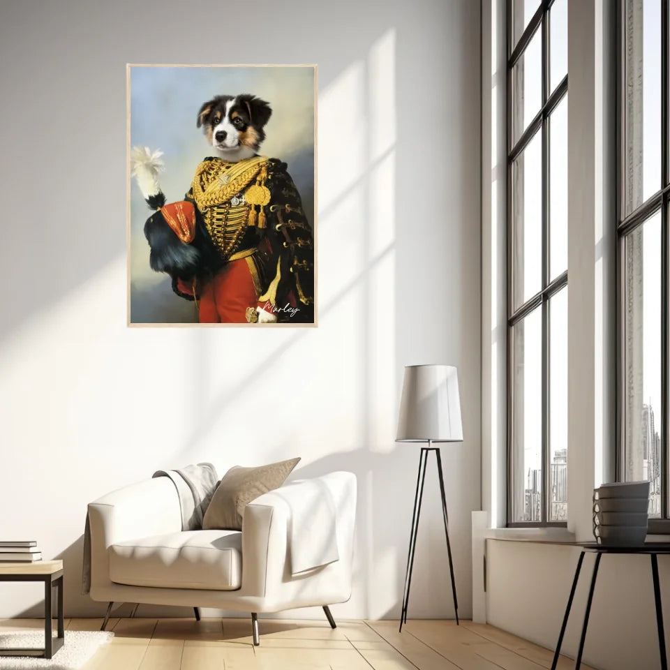 Tableau Animaux Portrait Personnalisé Renaissance Édouard François André