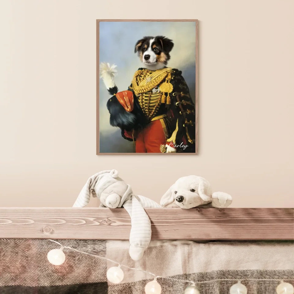 Tableau Animaux Portrait Personnalisé Renaissance Édouard François André