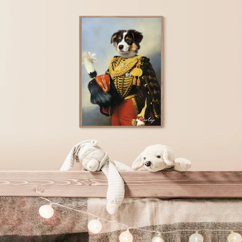 Tableau Animaux Portrait Personnalisé Renaissance Édouard François André