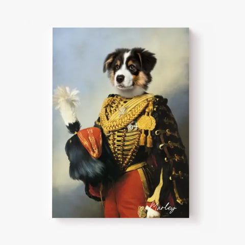 Tableau Animaux Portrait Personnalisé Renaissance Édouard François André