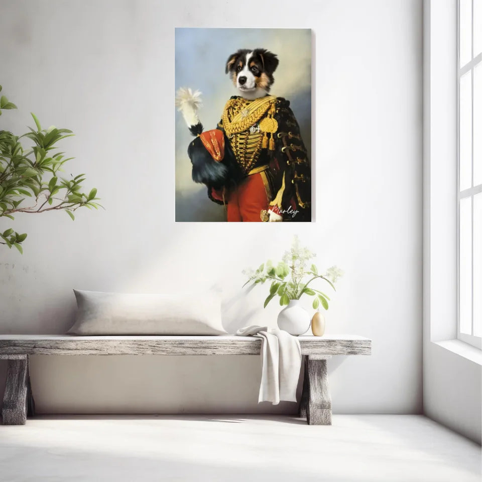 Tableau Animaux Portrait Personnalisé Renaissance Édouard François André