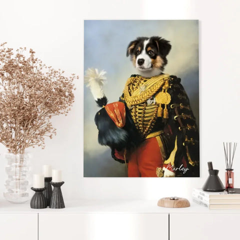 Tableau Animaux Portrait Personnalisé Renaissance Édouard François André