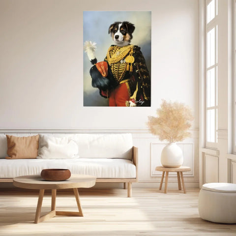 Tableau Animaux Portrait Personnalisé Renaissance Édouard François André