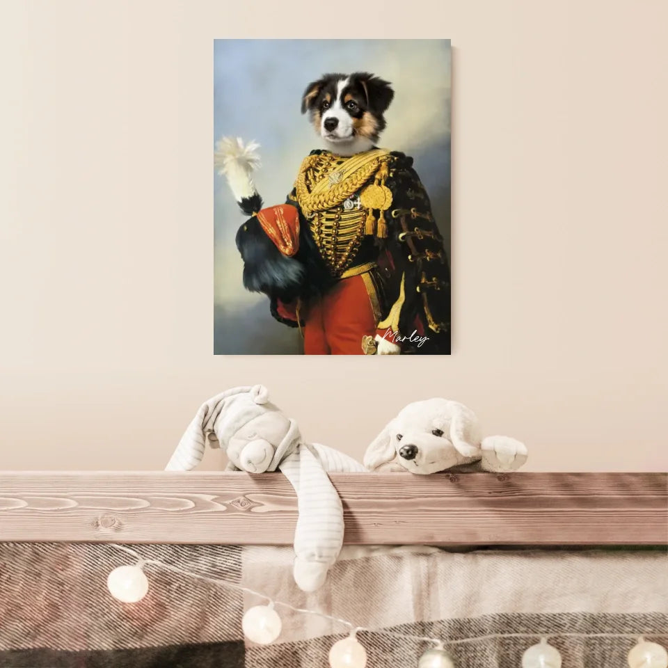 Tableau Animaux Portrait Personnalisé Renaissance Édouard François André