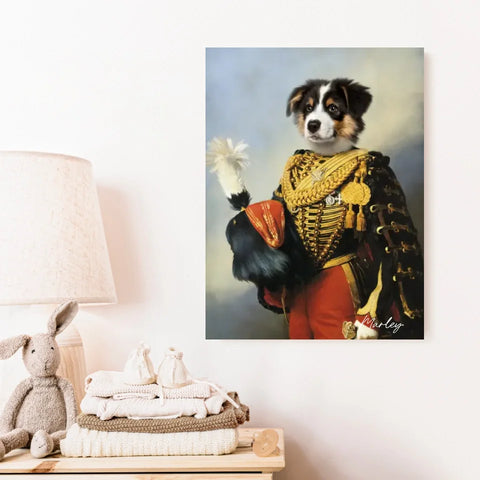Tableau Animaux Portrait Personnalisé Renaissance Édouard François André