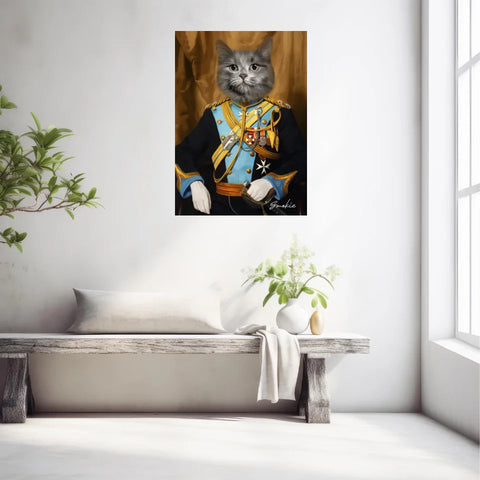 Tableau Animaux Portrait Personnalisé Renaissance Thomas Lumley-Smith