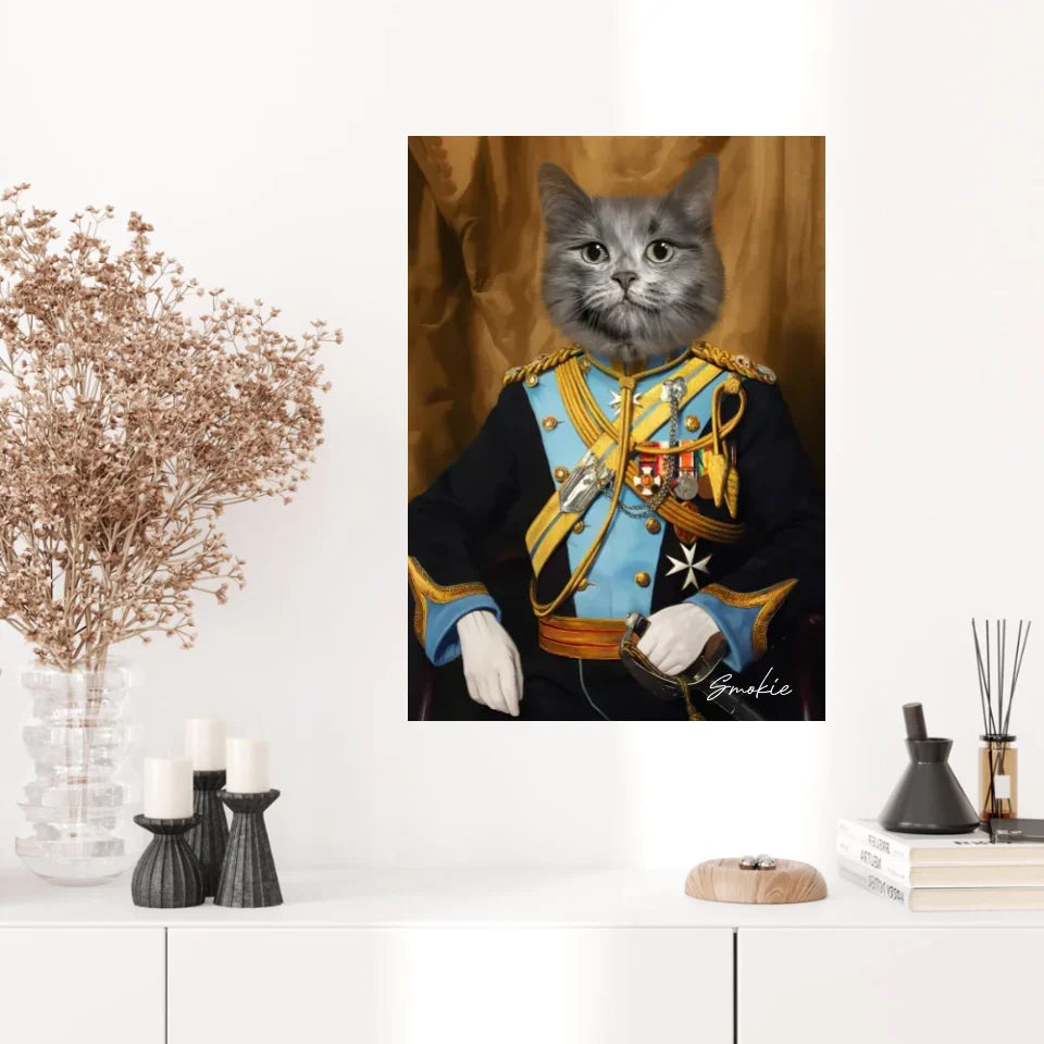 Tableau Animaux Portrait Personnalisé Renaissance Thomas Lumley-Smith