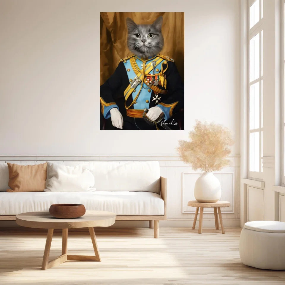 Tableau Animaux Portrait Personnalisé Renaissance Thomas Lumley-Smith