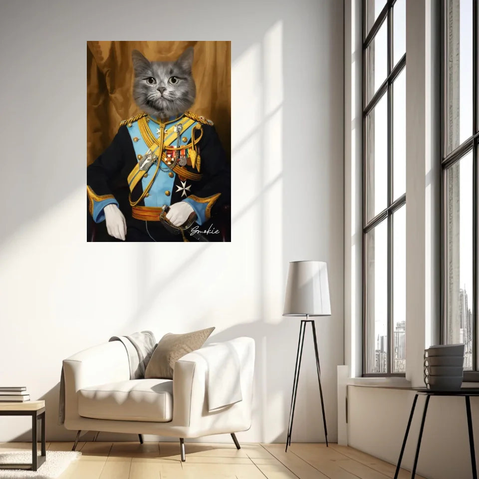 Tableau Animaux Portrait Personnalisé Renaissance Thomas Lumley-Smith