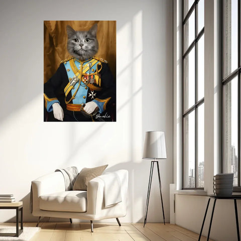 Tableau Animaux Portrait Personnalisé Renaissance Thomas Lumley-Smith