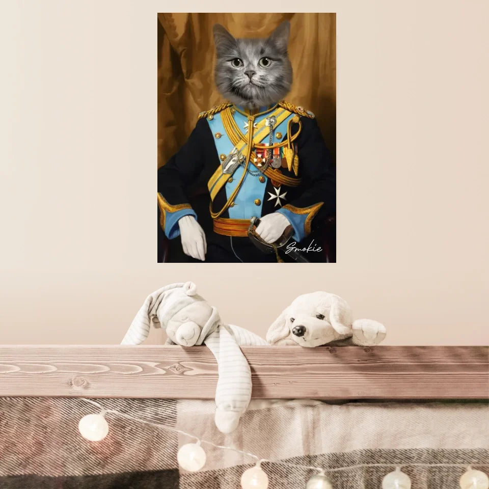 Tableau Animaux Portrait Personnalisé Renaissance Thomas Lumley-Smith