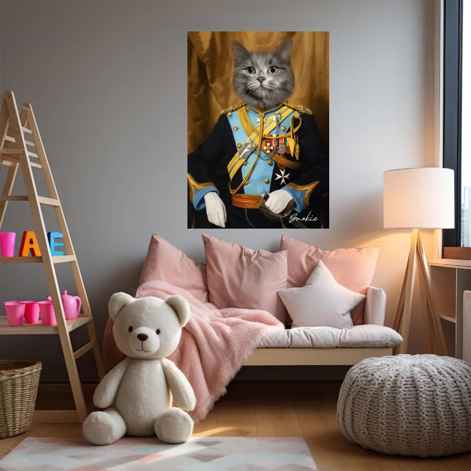 Tableau Animaux Portrait Personnalisé Renaissance Thomas Lumley-Smith