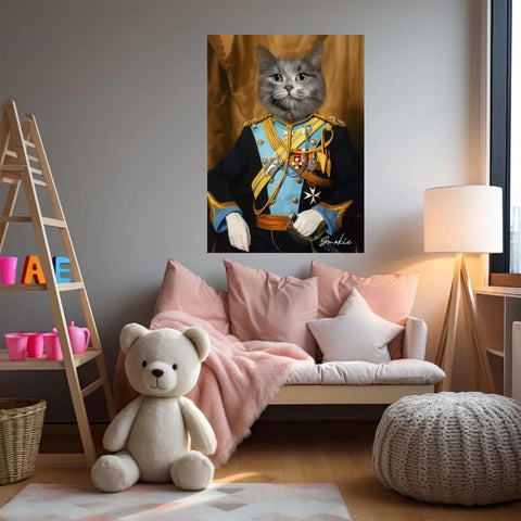 Tableau Animaux Portrait Personnalisé Renaissance Thomas Lumley-Smith