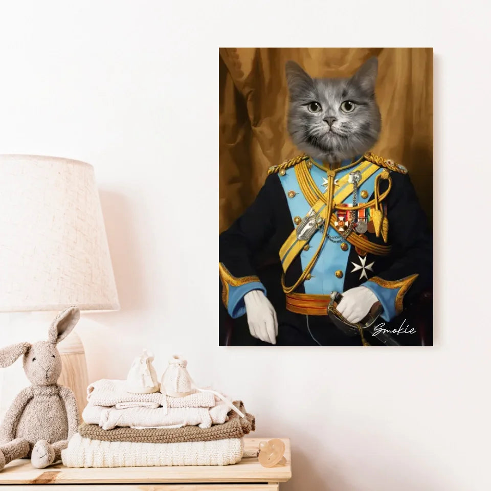Tableau Animaux Portrait Personnalisé Renaissance Thomas Lumley-Smith