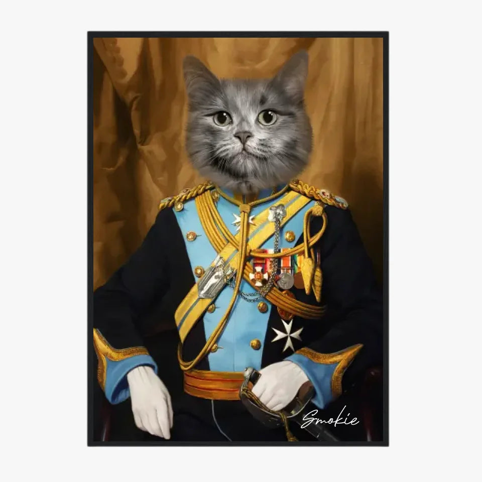 Tableau Animaux Portrait Personnalisé Renaissance Thomas Lumley-Smith