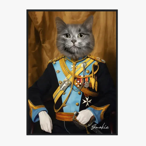 Tableau Animaux Portrait Personnalisé Renaissance Thomas Lumley-Smith