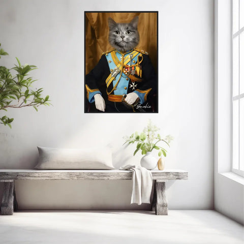 Tableau Animaux Portrait Personnalisé Renaissance Thomas Lumley-Smith