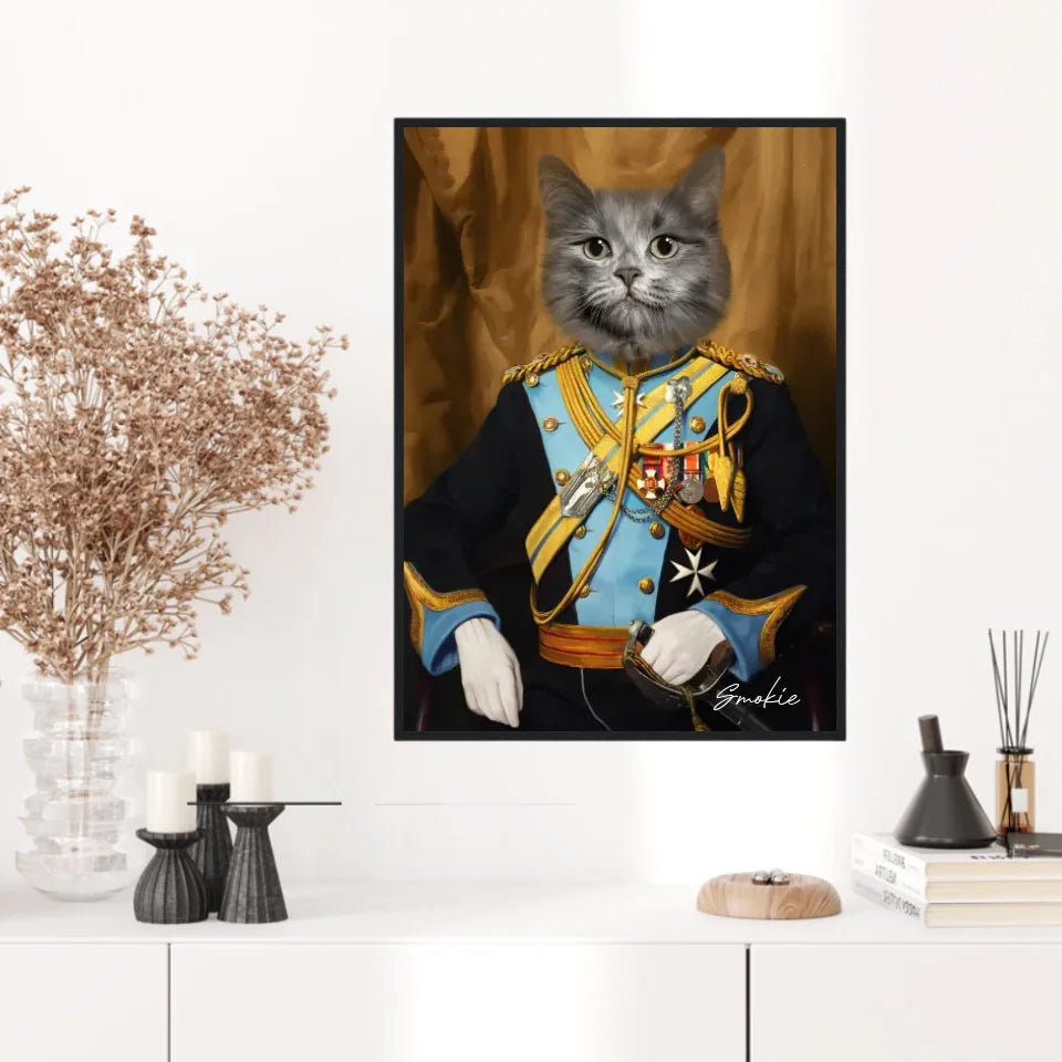 Tableau Animaux Portrait Personnalisé Renaissance Thomas Lumley-Smith