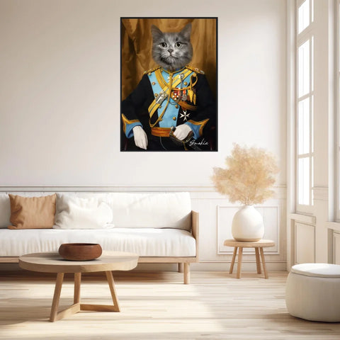 Tableau Animaux Portrait Personnalisé Renaissance Thomas Lumley-Smith
