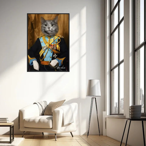 Tableau Animaux Portrait Personnalisé Renaissance Thomas Lumley-Smith