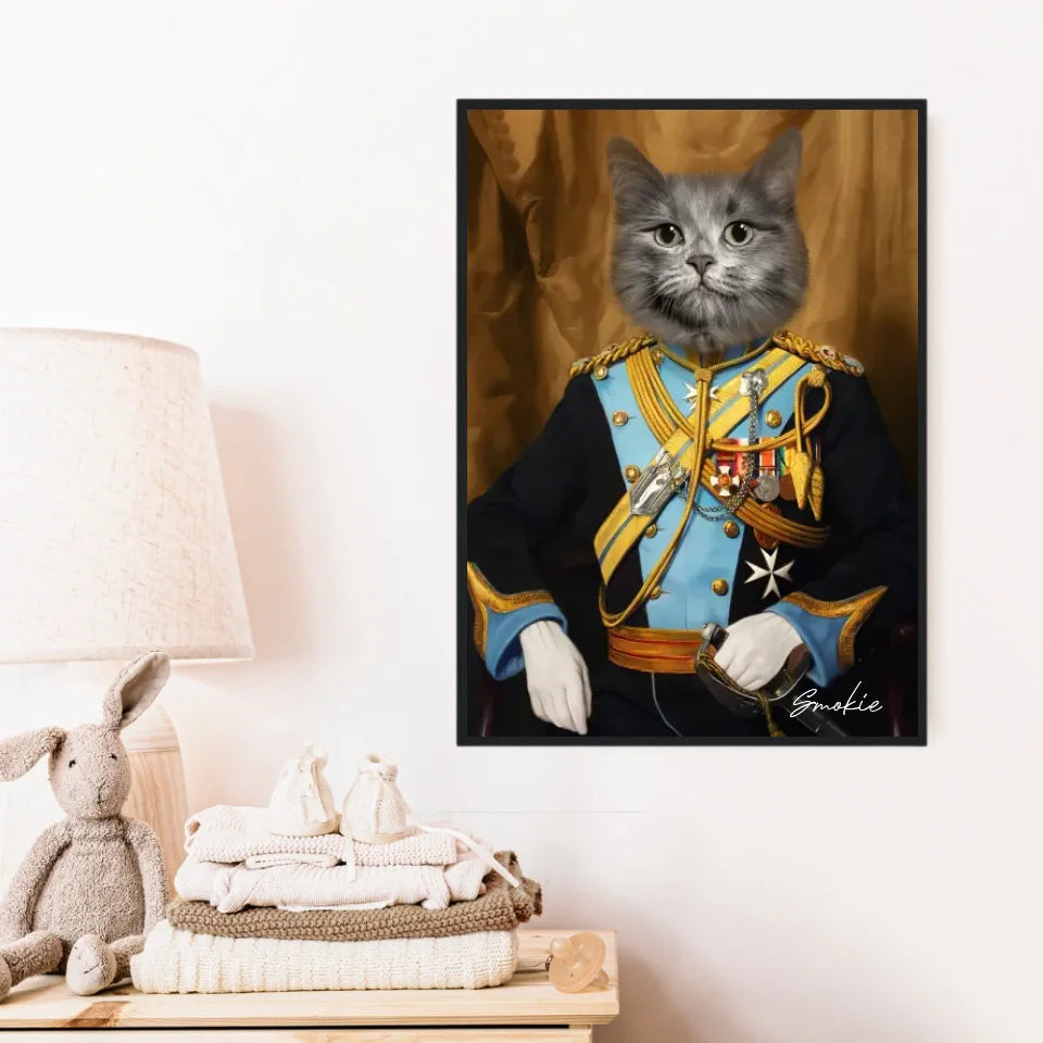 Tableau Animaux Portrait Personnalisé Renaissance Thomas Lumley-Smith