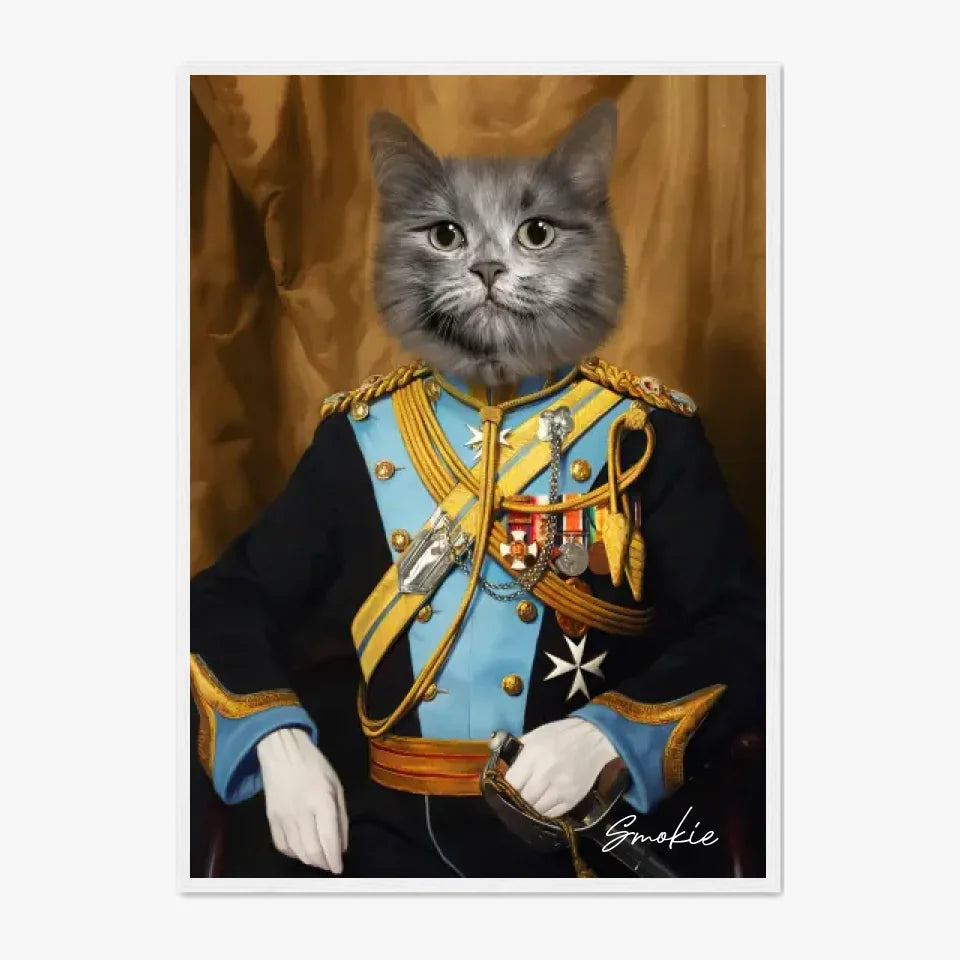 Tableau Animaux Portrait Personnalisé Renaissance Thomas Lumley-Smith