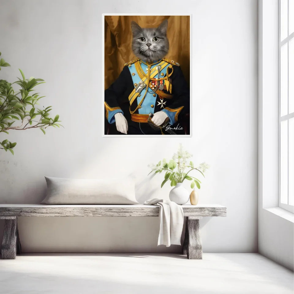 Tableau Animaux Portrait Personnalisé Renaissance Thomas Lumley-Smith