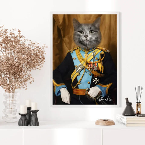 Tableau Animaux Portrait Personnalisé Renaissance Thomas Lumley-Smith